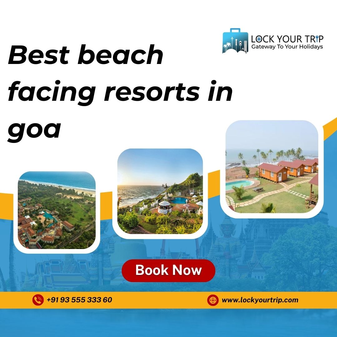 best beach side resorts in goa